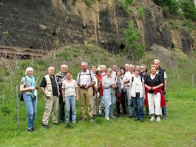 Exkursion zum Hufeisenkrater Bausenberg bei Niederzissen / Eifel