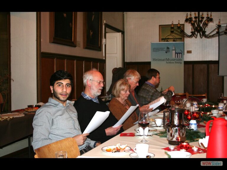 Jahresabschluss im Schloss