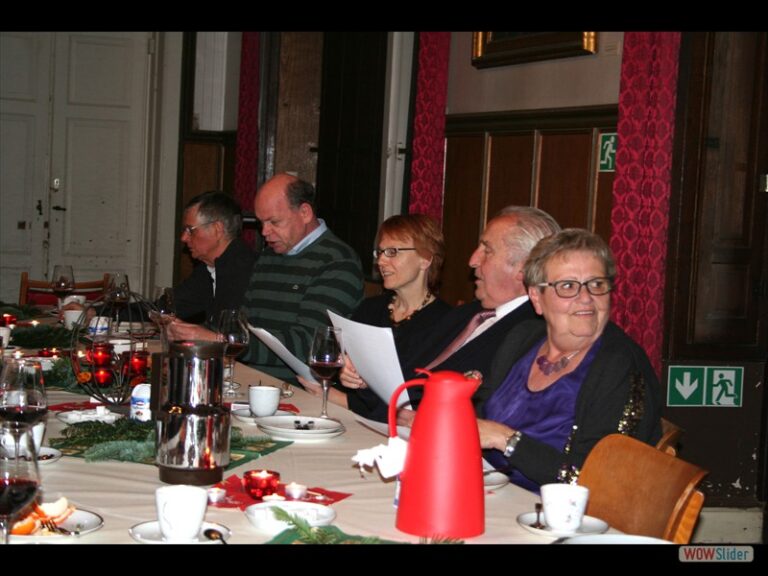 Jahresabschluss im Schloss