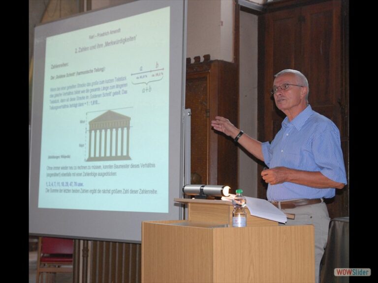 Turmgespräch Zahlen und ihrer Symbolik