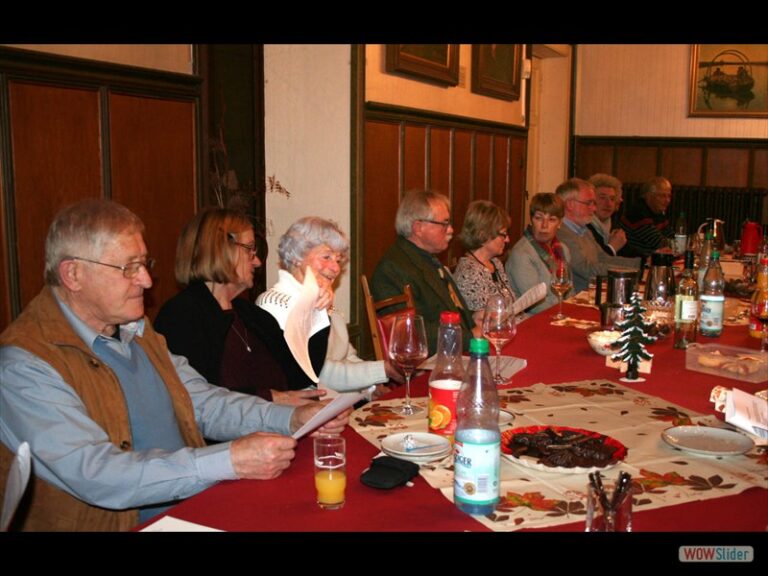 Adventsfeier im Schloss