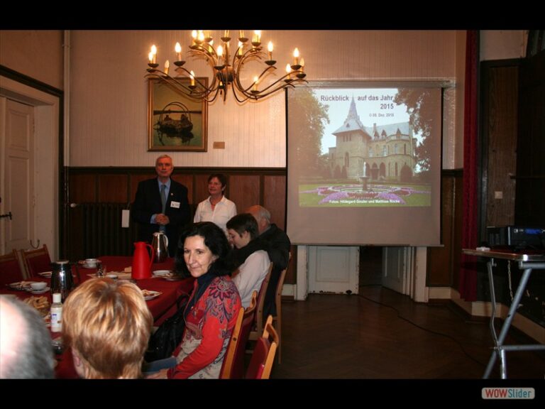 Adventsfeier im Schloss