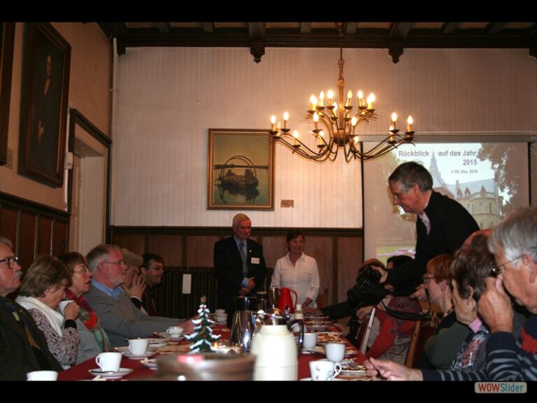 Adventsfeier im Schloss