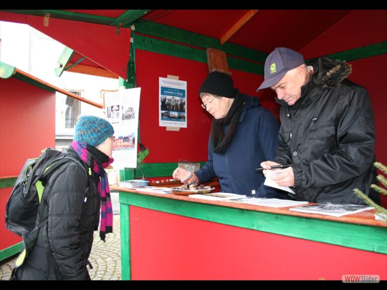 Unterschriftenaktion des Denkmalvereins