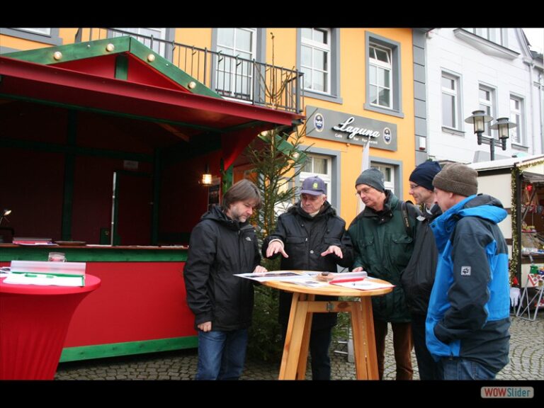 Unterschriftenaktion des Denkmalvereins