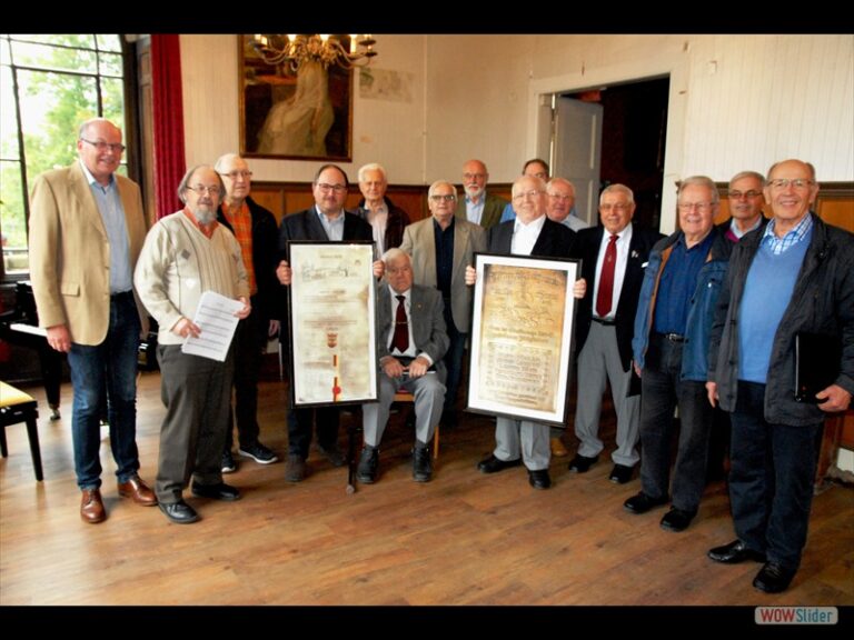 Denkmalverein macht den Sinziger Sängern ein besonderes Geschenk