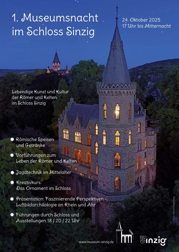 2025 10 Museumsnacht Schloss Sinzig Plakat v2
