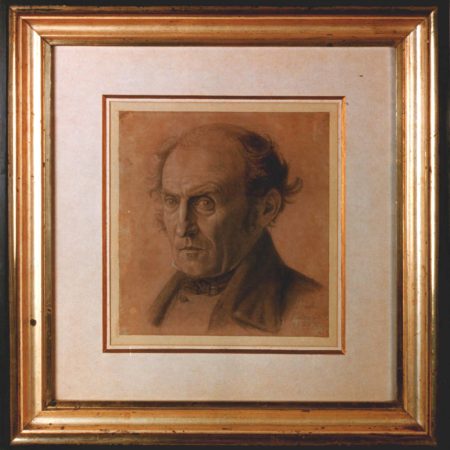 Als blutjunger Maler hielt Martin Niederée so seinen Vater fest. Foto: Hildegard Ginzler